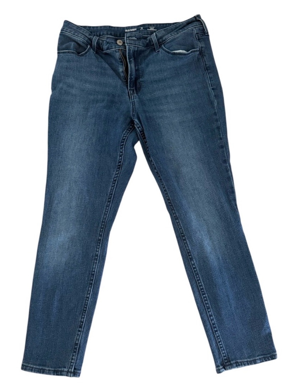 Old Navy Women's Skinny Jeans in Dark Blue Wash